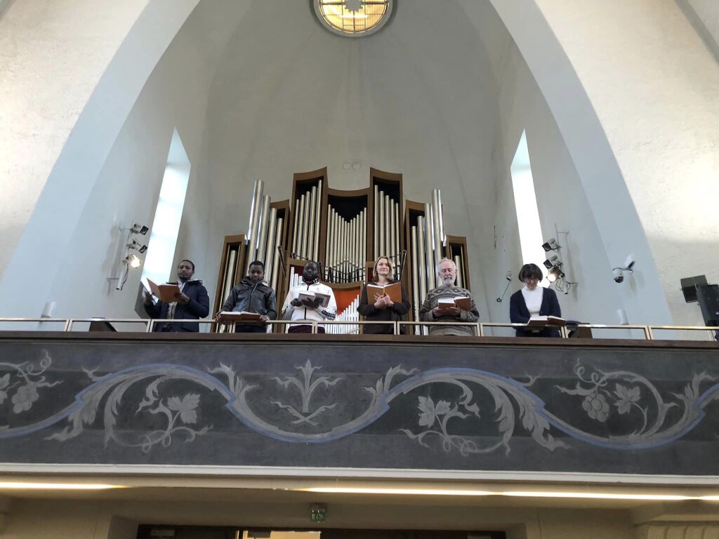 A Sunday service